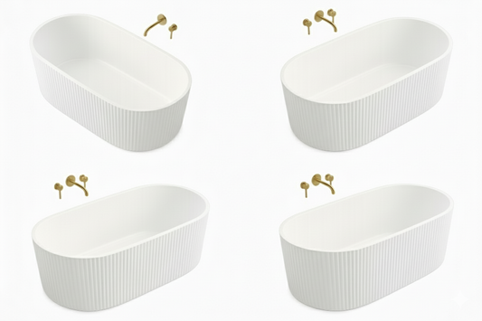 Fluted Bath Tub-1700