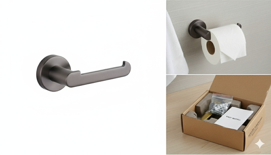 Toilet Paper Holder-Gun Metal