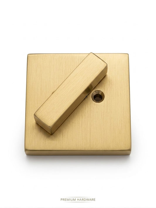 Dead Lock-Brushed Brass