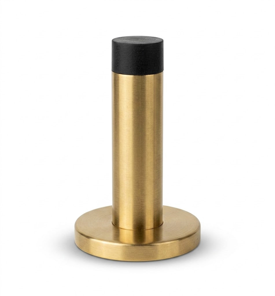 Door Stopper - Stick-Brushed Brass