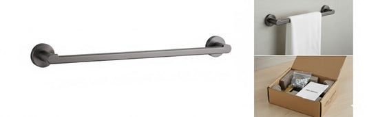 Single Towel Bar - Gun Metal
